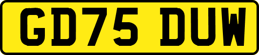GD75DUW
