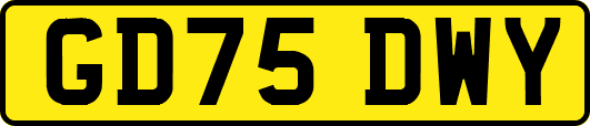 GD75DWY