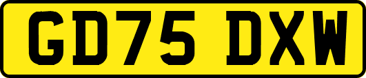 GD75DXW