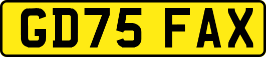 GD75FAX