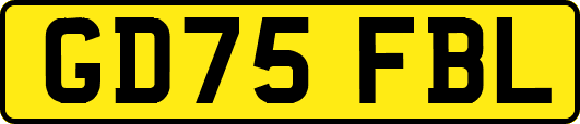 GD75FBL