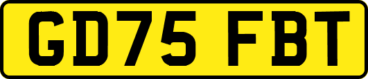 GD75FBT