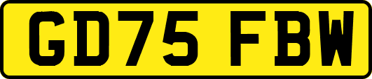GD75FBW