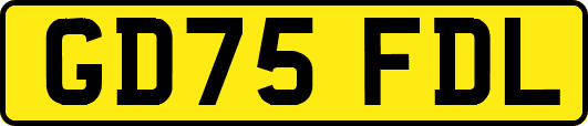 GD75FDL