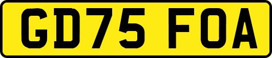GD75FOA