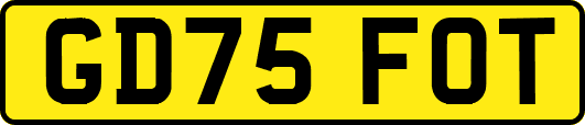 GD75FOT