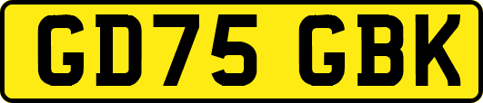 GD75GBK