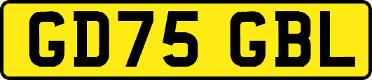 GD75GBL
