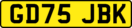 GD75JBK