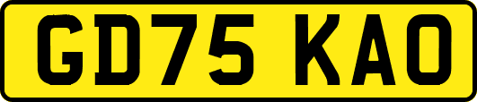 GD75KAO