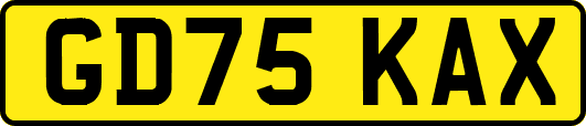 GD75KAX
