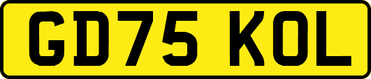 GD75KOL