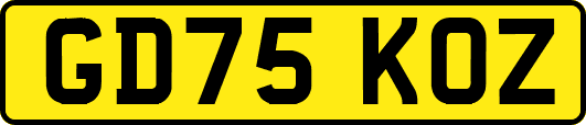GD75KOZ