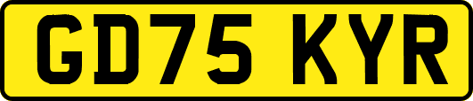 GD75KYR