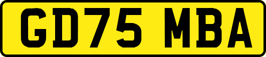 GD75MBA