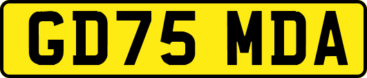 GD75MDA