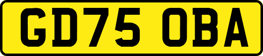 GD75OBA
