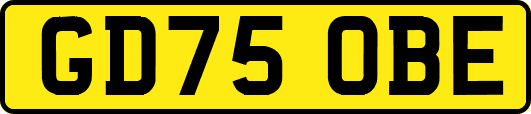 GD75OBE