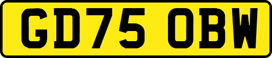 GD75OBW