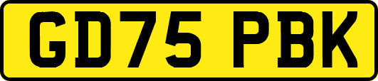 GD75PBK