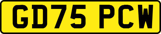 GD75PCW