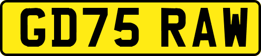 GD75RAW