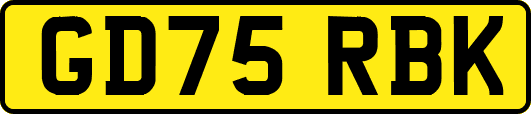 GD75RBK