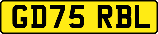 GD75RBL