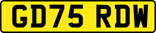 GD75RDW