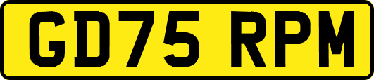 GD75RPM