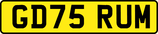 GD75RUM
