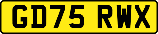 GD75RWX