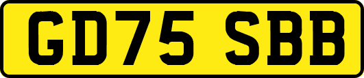 GD75SBB