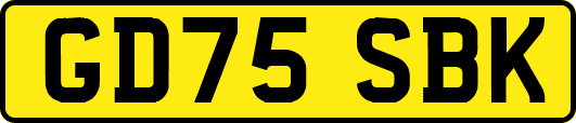 GD75SBK