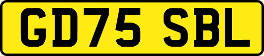 GD75SBL