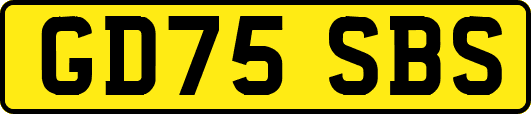 GD75SBS