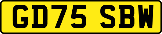 GD75SBW