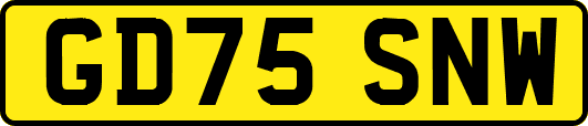 GD75SNW