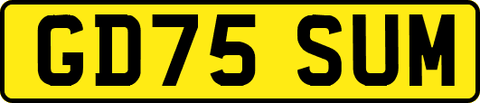 GD75SUM