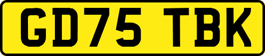 GD75TBK