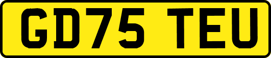 GD75TEU