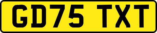 GD75TXT