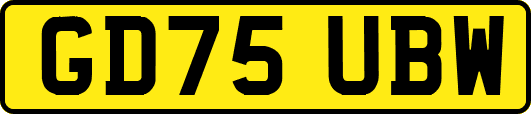GD75UBW
