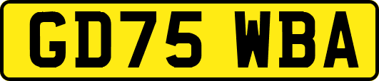 GD75WBA