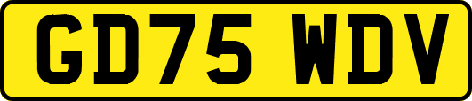 GD75WDV