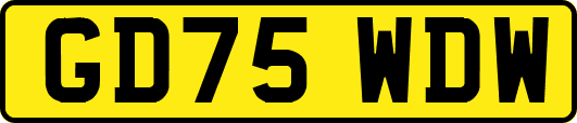 GD75WDW