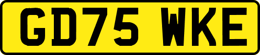 GD75WKE