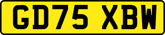GD75XBW