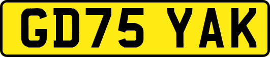 GD75YAK