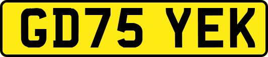 GD75YEK